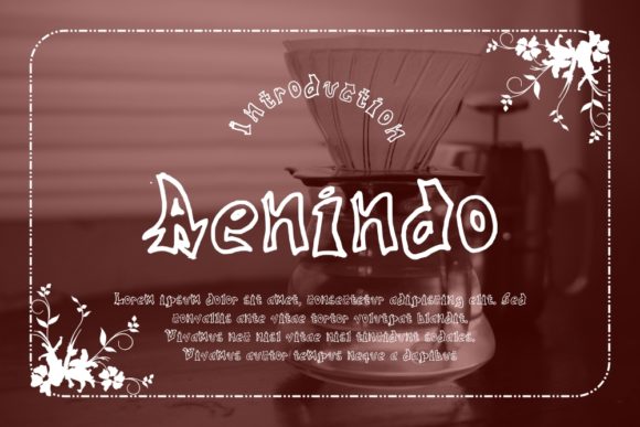 Aenindo Font for Professional Branding and Design