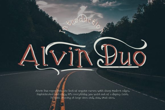 Alvin Duo: A Versatile Display Font for Your Business Branding