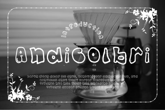 Andicolbri: A Unique Font for Small Business Branding