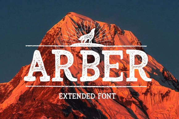 Arber: A Bold Display Font for Digital Creativity
