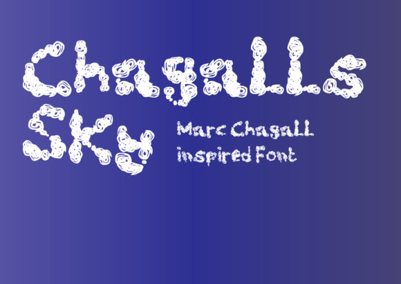 Chagalls Sky: A Font That Breathes Life Into Your Editorial Design