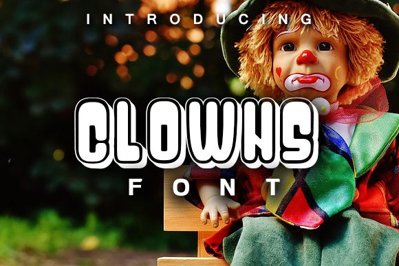 Clowns: A Bold Display Font for Creative Campaigns