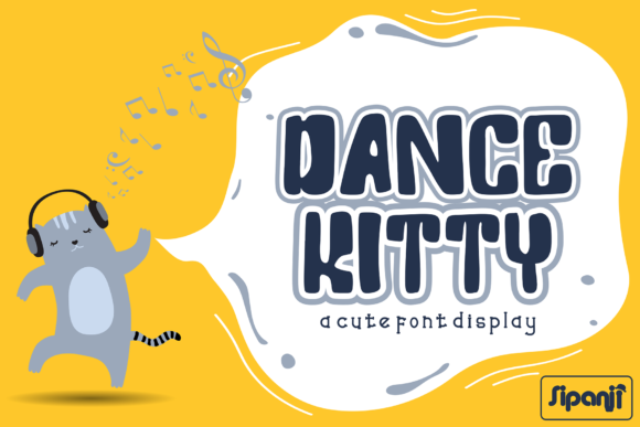 Dance Kitty Font for Business Branding