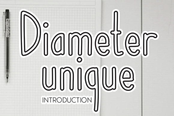 Diameter Unique: A Font That Elevates Brand Identity