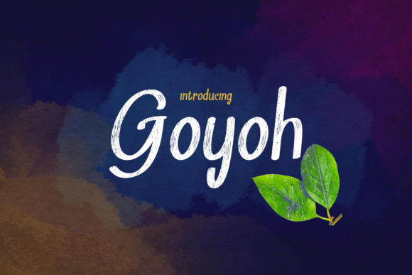Goyoh: A Display Font That Elevates Branding