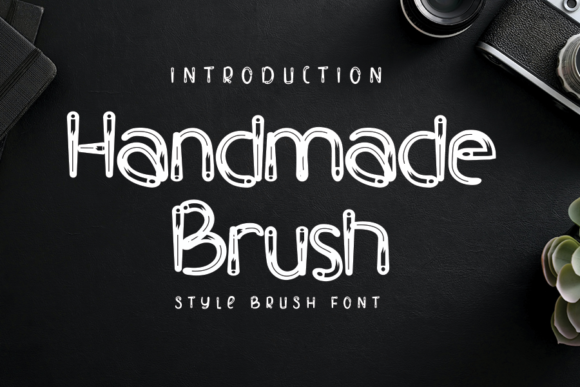 Handmade Brush: A Display Font with Character