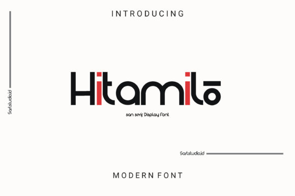 Hitamilo: A Display Font That Elevates Campaign Design