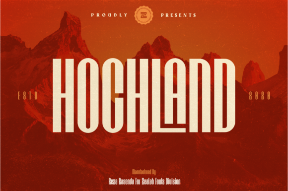 Hochland: A Font for Editorial Elegance