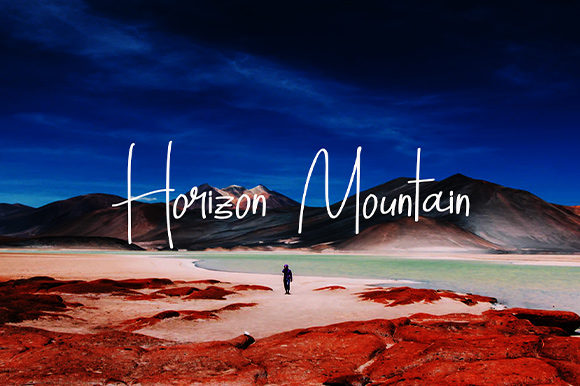 Horizon Mountain: The Font That Elevates Your Brand