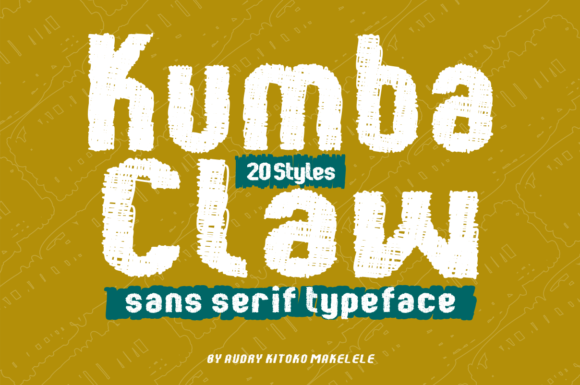 Kumba Claw: A Versatile Display Font for Modern Web Design