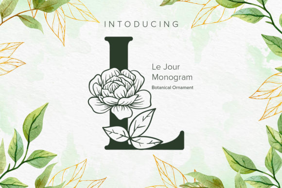 Le Jour Monogram: Elevate Your Campaign with a Timeless Typeface