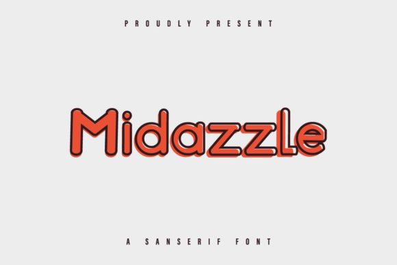 Midazzle: A Font That Makes Your Creations Shine