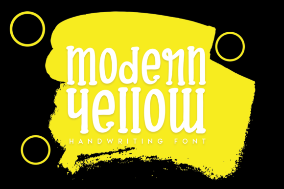 Modern Yellow: A Versatile Display Font for Digital Design