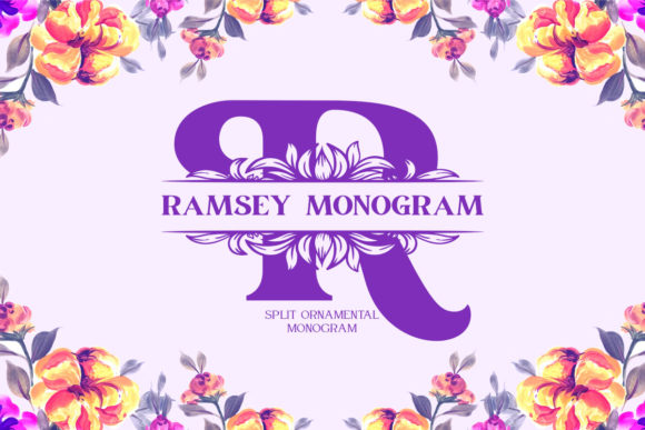 Ramsey Monogram: A Display Font for Digital Design Excellence