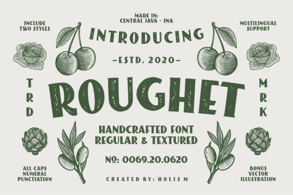 Roughet: The Bold Typeface That Elevates Your Brand