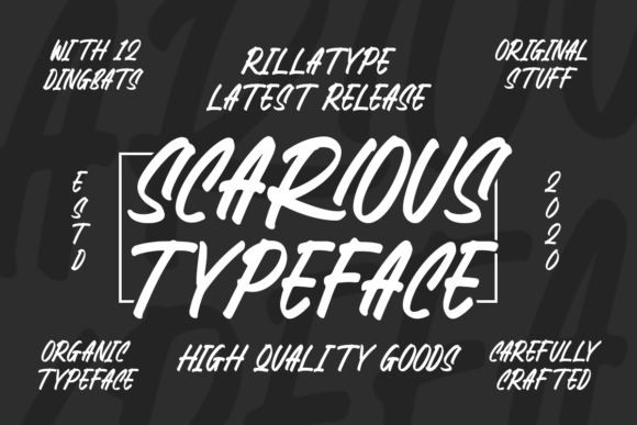 Scarious Typeface: A Display Font for Impactful Web Design