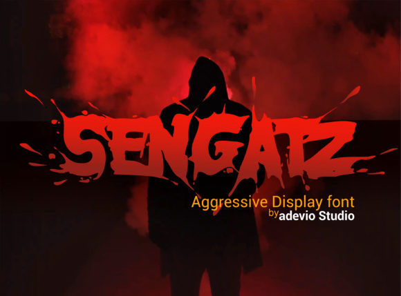 Sengatz Font for Handmade Creations