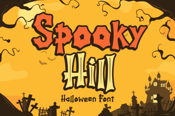 Spooky Hill: A Playful Font for Bold Branding