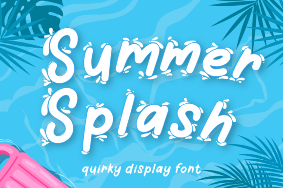 Summer Splash: A Font That Brings Warmth to Your Design Projects