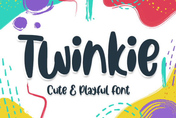 Twinkie: A Joyful Display Font for Crafters and Designers